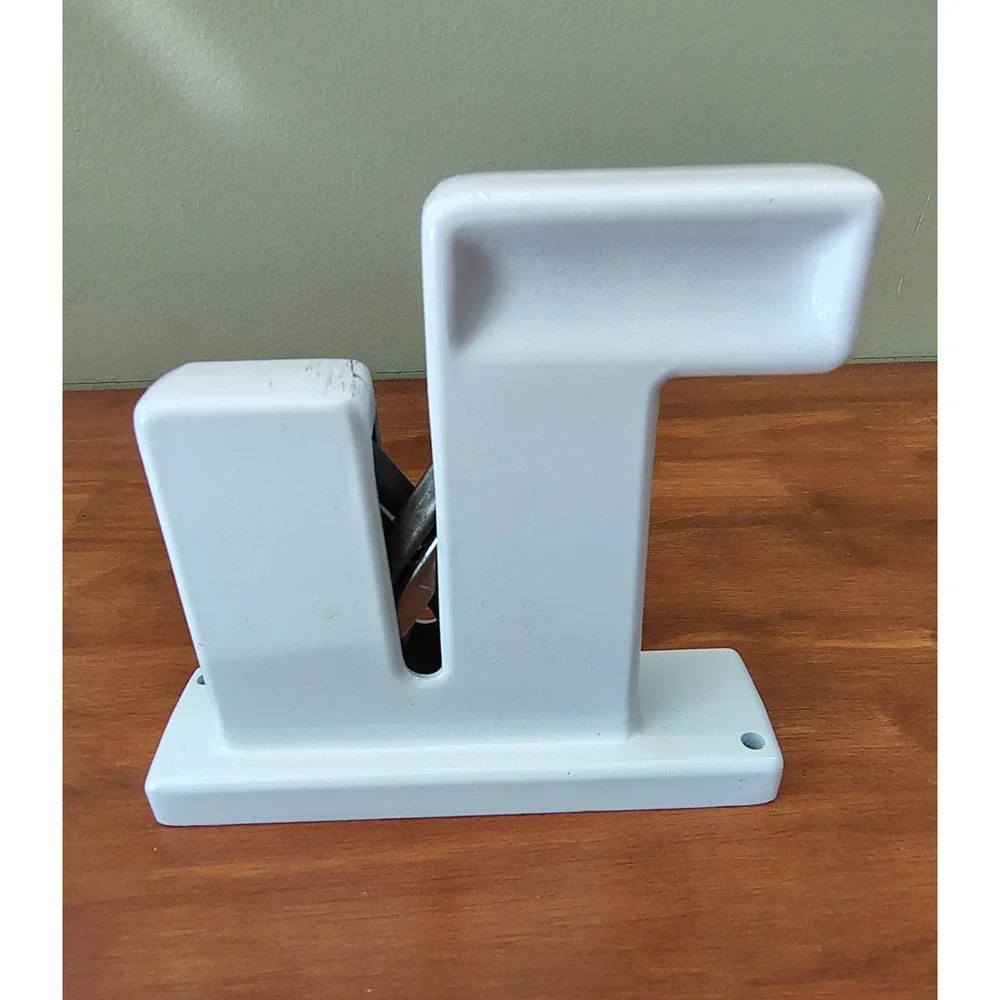 Vtg CHANTRY Knife Sharpener White w/Box Quality Design MoMA Displayed Rare Find!
